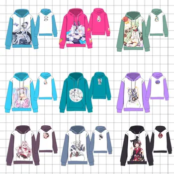 

Hot Azur Lane Cosplay Hoodies Standard Hooded Winter Tops Costumes Game Characters The unicorn Unisex funny Sweatshirts