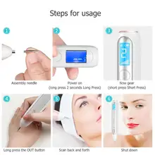 Профессиональная ручка для удаления Крота, ЖК-Лазерная плазменная ручка, средство для удаления бородавок, средство для удаления Крота, для удаления татуировки, аксессуары для ухода за кожей, очиститель для лица