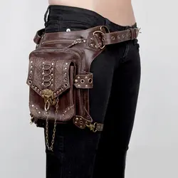 Псевдо-антиквариат для мужчин и женщин Fanny Packs многоцелевой Drop Leg Arm сумка Пакет Хип-ремень поясная сумка через плечо сумка кошелек Чехол B