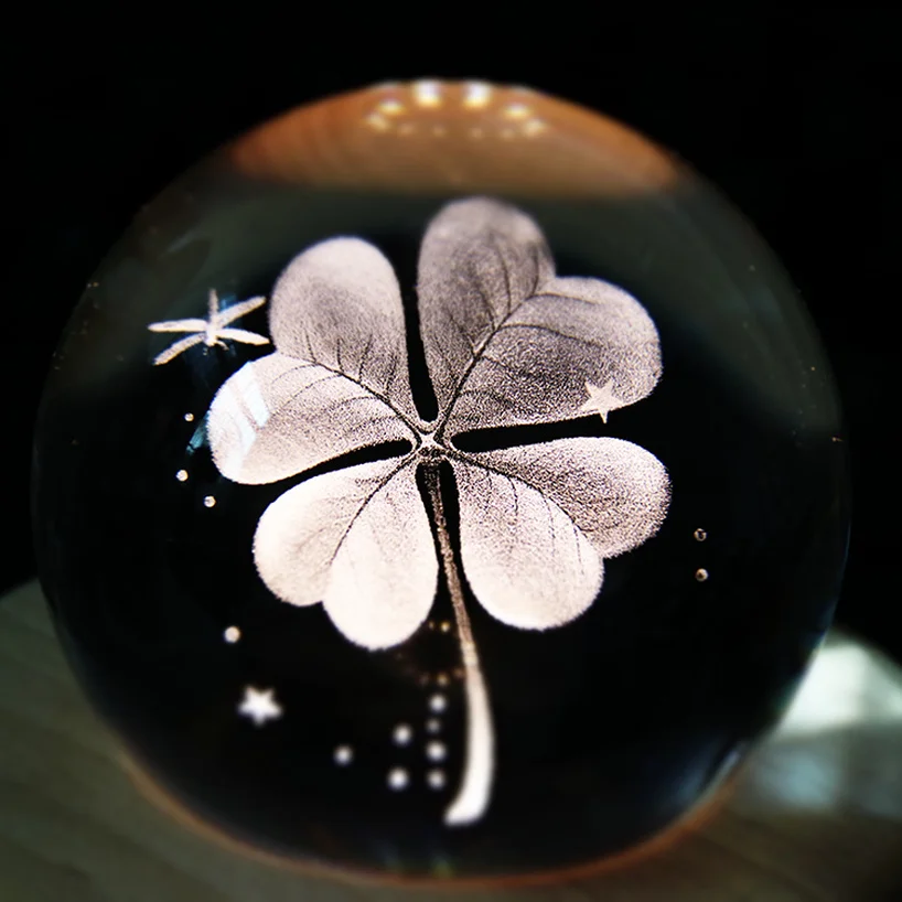 

Christmas Toys Crystal Ball Wooden Luminous Music Box Music Box Rotary Innovative Birthday Gift Hand Crank Music Box Mechanism