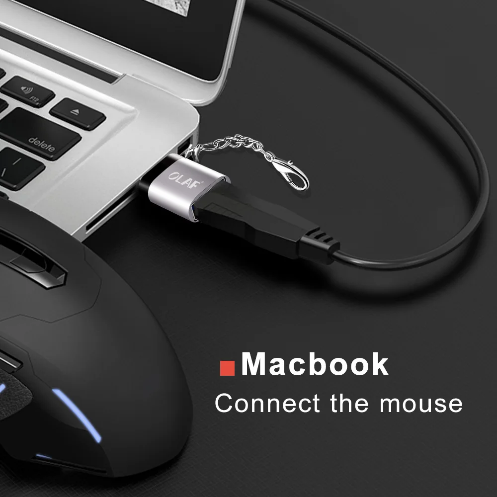 Кабель переходник OLAF USB C OTG Type к 3 0 для Samsung S8 S9 One Plus 6t 6 5t Huawei Xiaomi c OTG|Переходники и