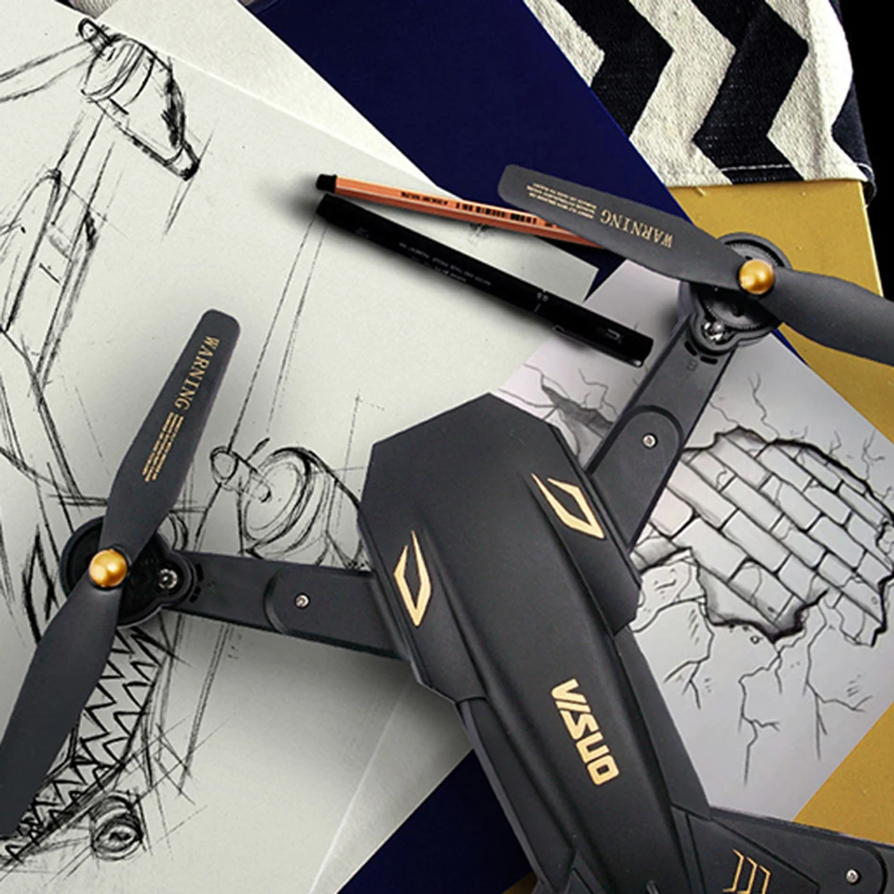 Super Long Flight Time VISUO XS809S Foldable Selfie Drone with 0.3MP/2MP Wifi FPV Camera Dron XS809HW Upgraded RC Quadcopter Super Long Flight Time VISUO XS809S Foldable Selfie Drone with 0.3MP/2MP Wifi FPV Camera Dron XS809HW Upgraded RC Quadcopter