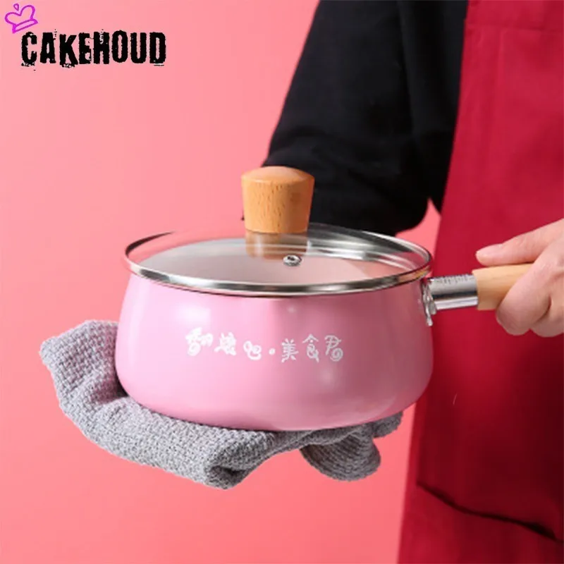 CAKEHOUD, алюминиевый сплав, антипригарный молочный горшок, детское питание, дополнительный горшок, многофункциональный, бытовой, для здоровья, для приготовления лапши, молока, супа, горшок