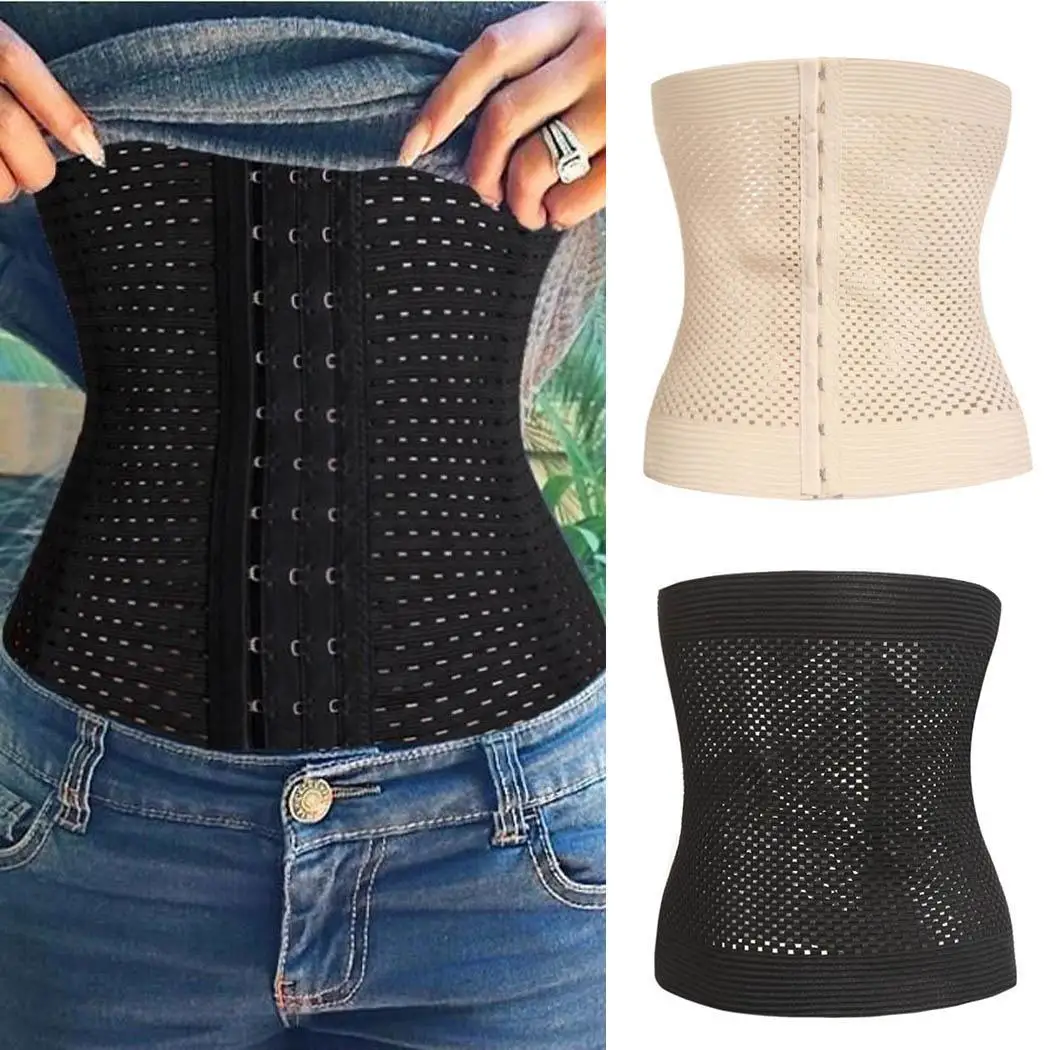 

New Fashion Women Casual Corset Waist Training Shaper Slimming Body Shape wear Underbust Belt Lumbar Waist Support