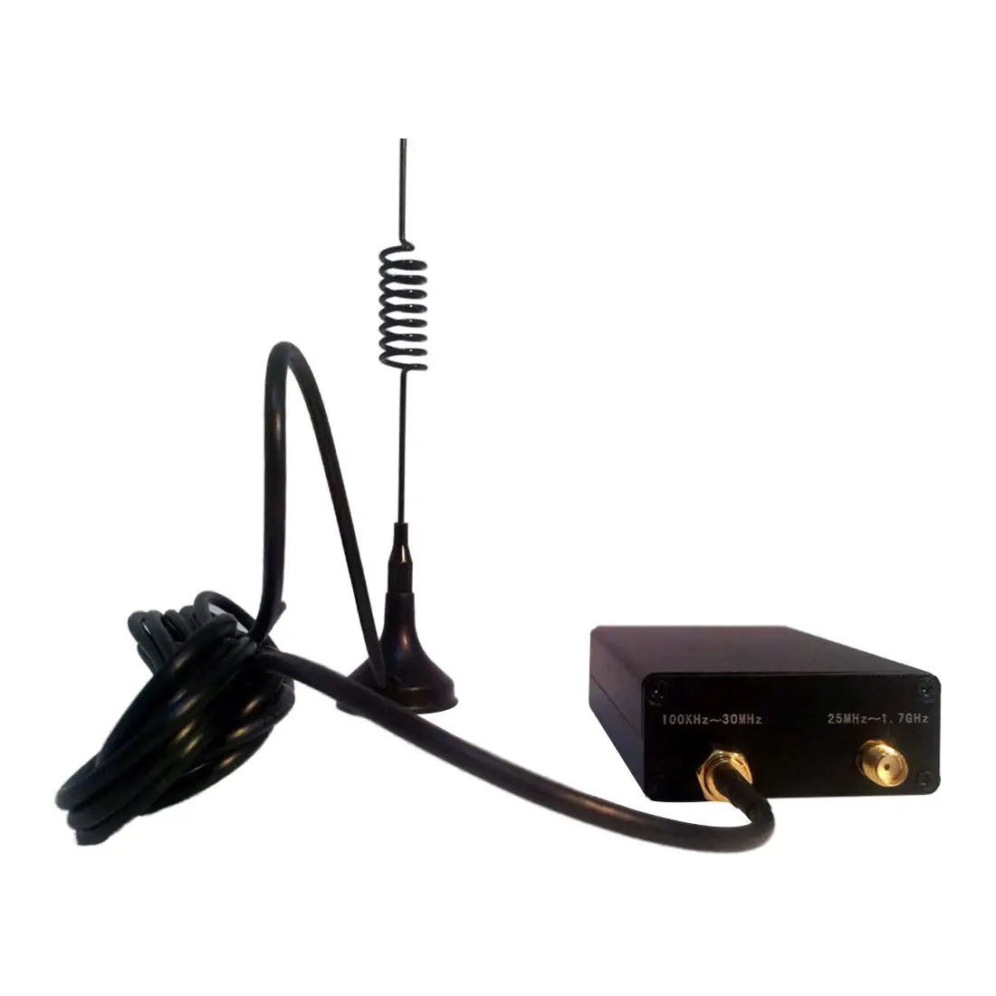 DIY Kit 100 KHz 1 7 GHz FM DSB UV HF RTL SDR USB тюнер приемник R820T + RTL2832U CW|Радиоприёмники| |