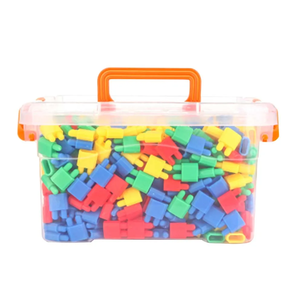 400pcs Building Blocks Kids Storage Box For Toys Educational Bulk Model