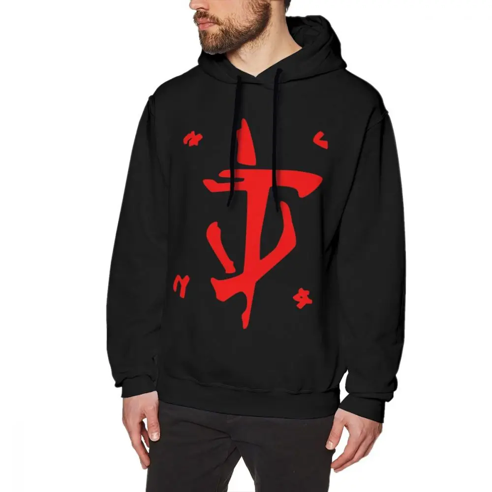 Dome Hoodie işareti en dome Slayer kırmızı Hoodies pamuk kırmızı svetşört XL Streetwear uzun kollu erkek şık sıcak Hoodies