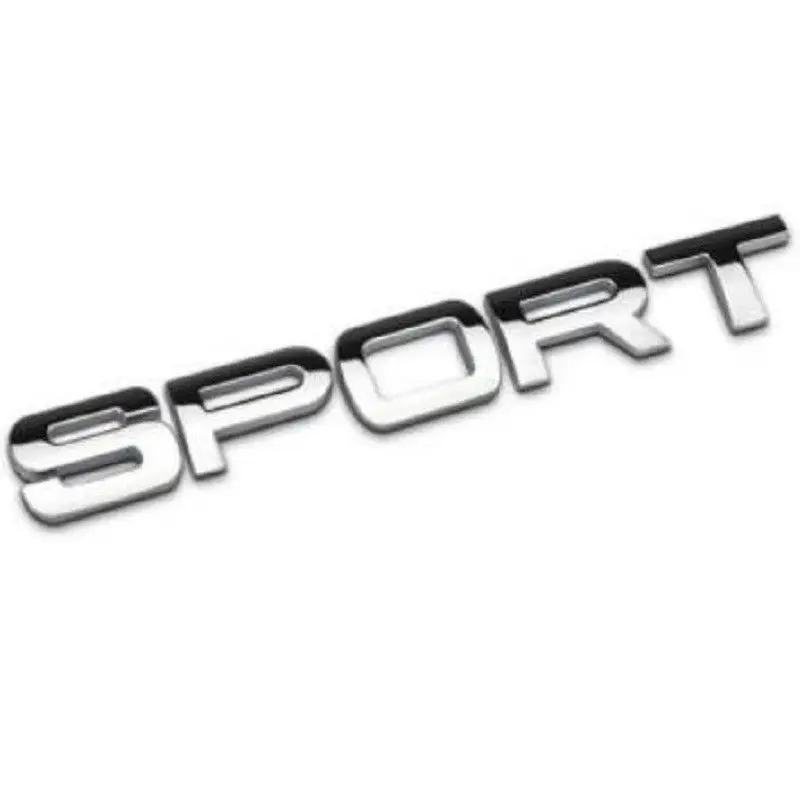 "Спорт" буквы багажник значок Задняя эмблема значок наклейка подходит для LAND ROVER Автомобиль