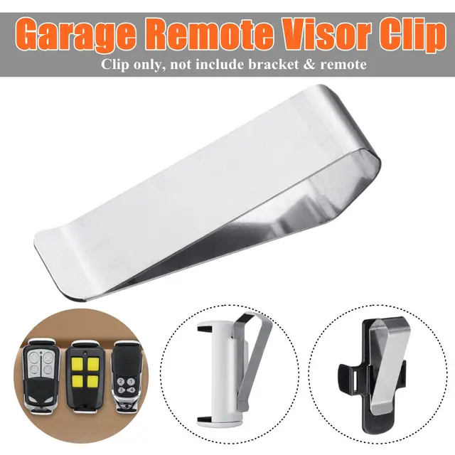 Universal Garage Door Opener Remote Visor Clip Craftsman For