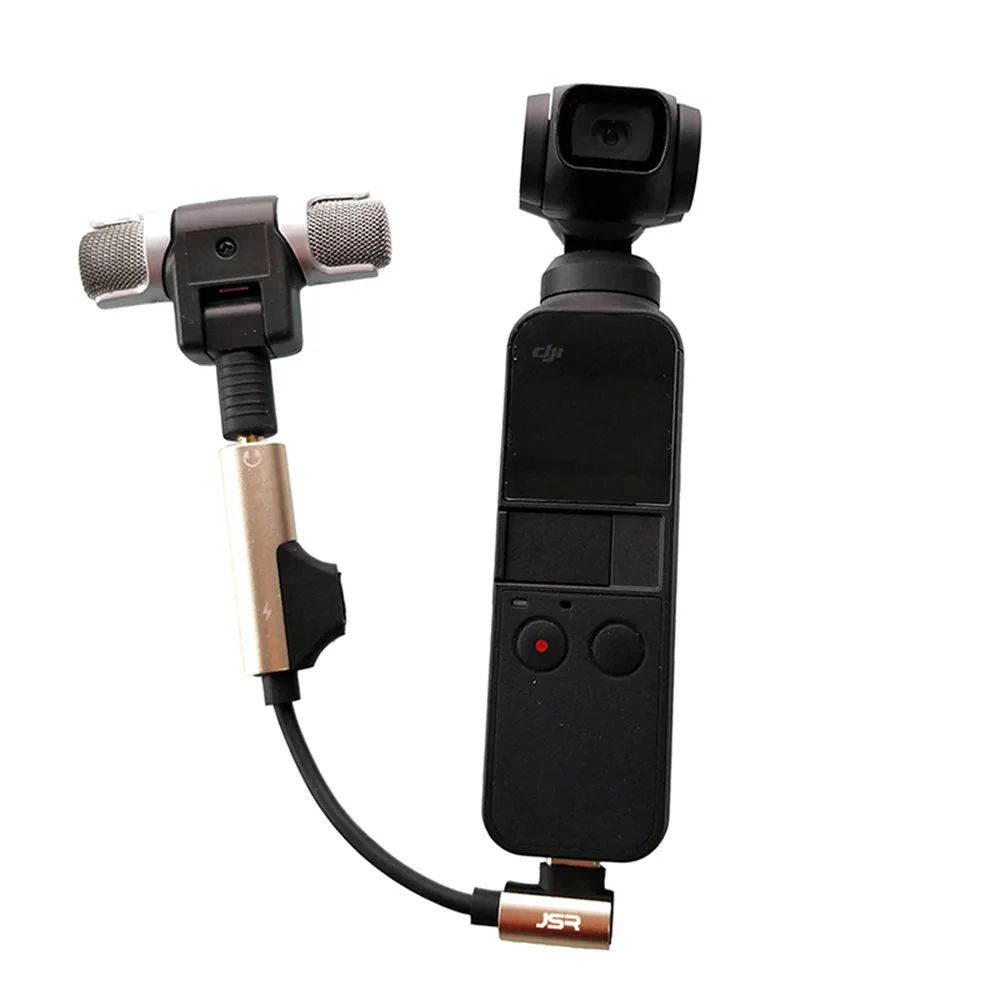 

Stereo External Microphone Digital Handheld Microphone for DJI OSMO Pocket Handheld Gimbal Accessories