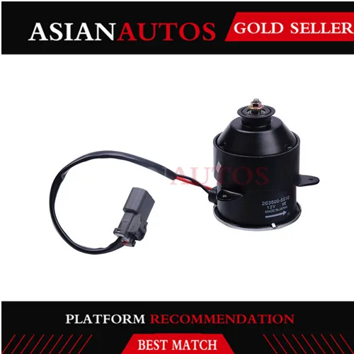

19030-RAA-A01 630840 Engine Cooling Fan Motor Left For Honda Accord 2003 2004 2005 2006 2007