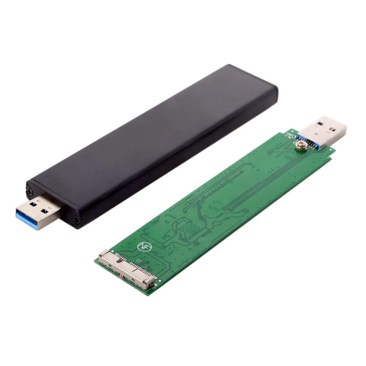USB 3 0 штекер к 17 + 7pin SSD HDD картридж для Mac Book AIR A1465 A1466 MD223 MD224 MD231 MD213 MD232|Компьютерные