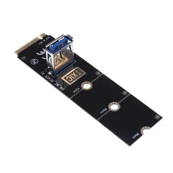 

M.2/NGFF to USB3.0 Port Converter Adapter Graphic Card Cable Extender Card