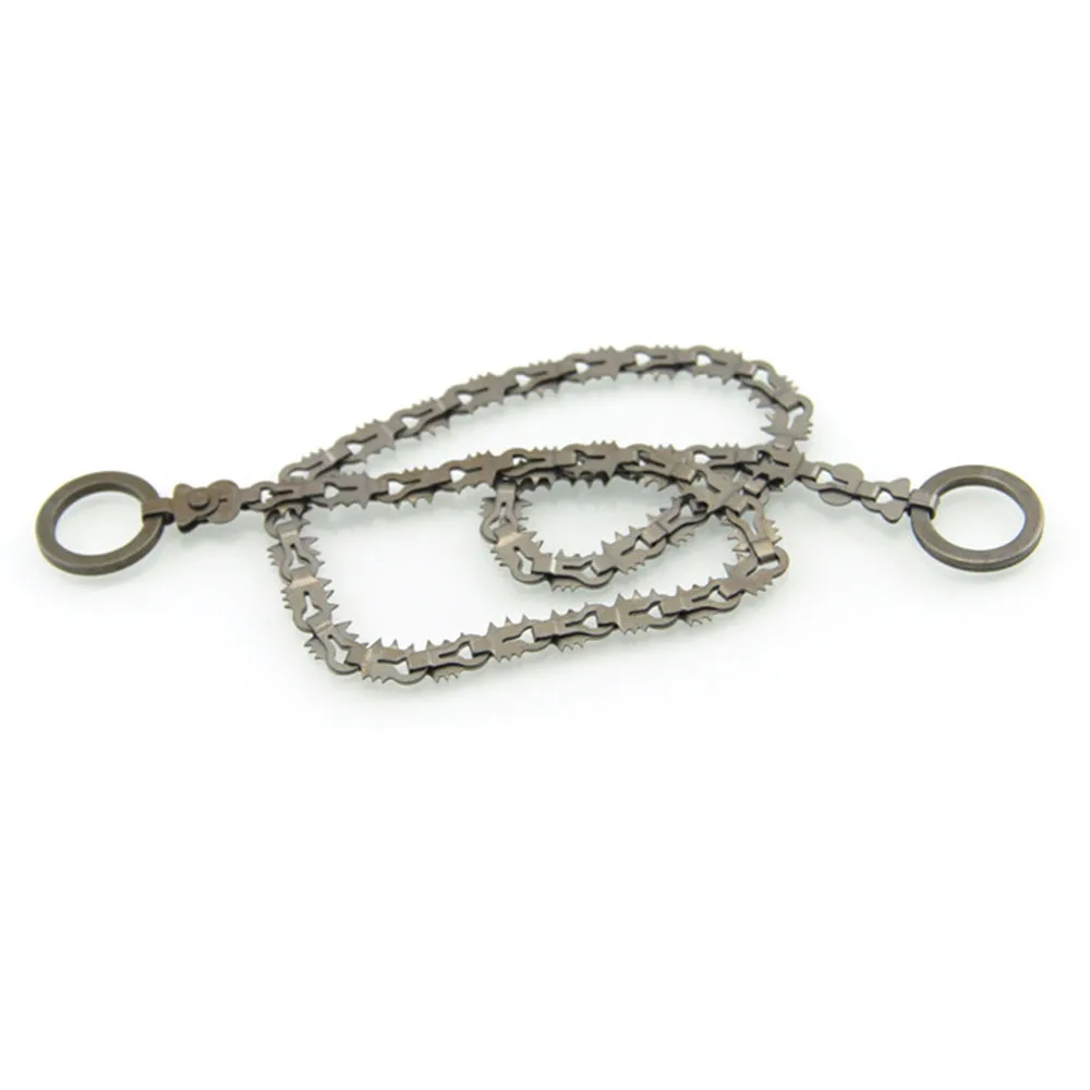 

Outdoor Camping Hiking Manual Hand Steel Rope Chain Saw Portable Practical Emergency Survival Gear Steel Wire Kits Tools