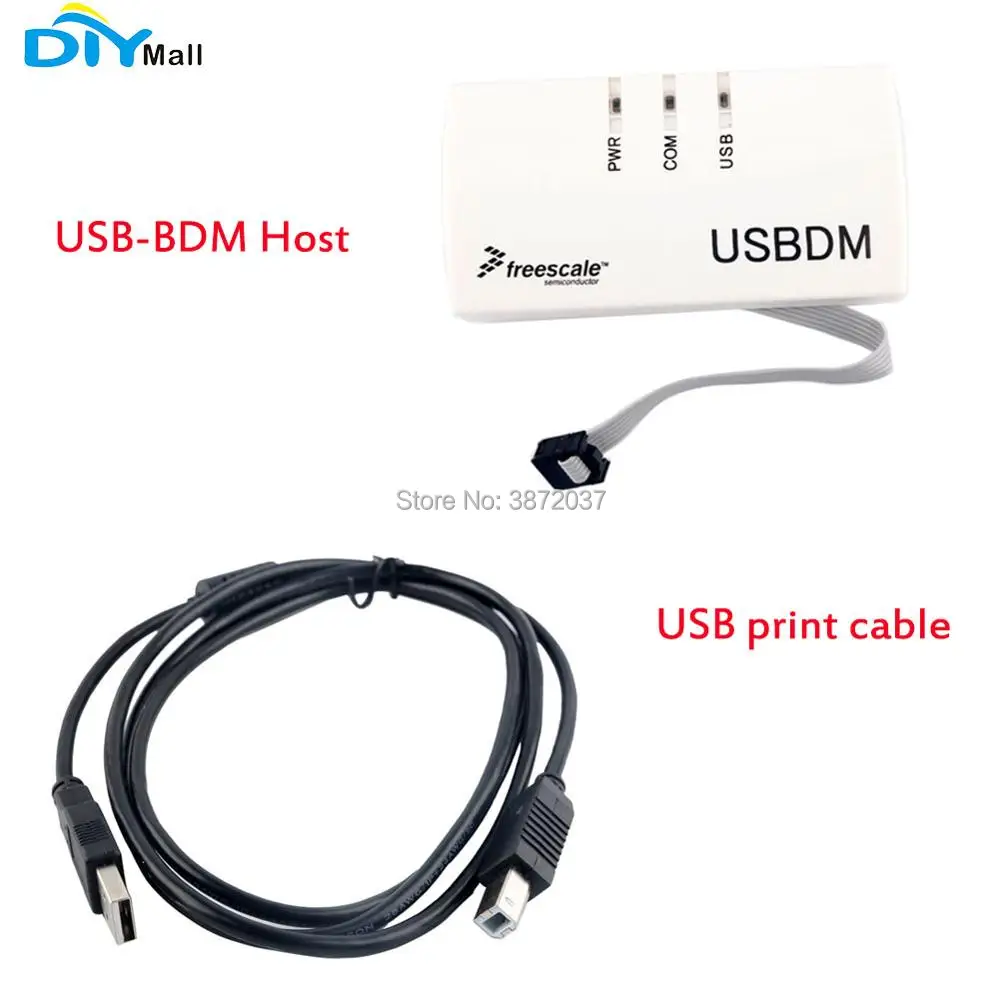 

DIYmall USBDM OSBDM Freescale Download Debugger Emulator CPU 48MHz clock speed USB2.0 interface