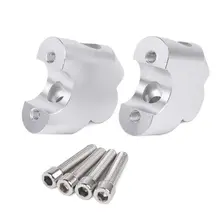 Мотоцикл серебро руль Райзер стояк движется вверх 40 мм для BMW F800R F 800 R