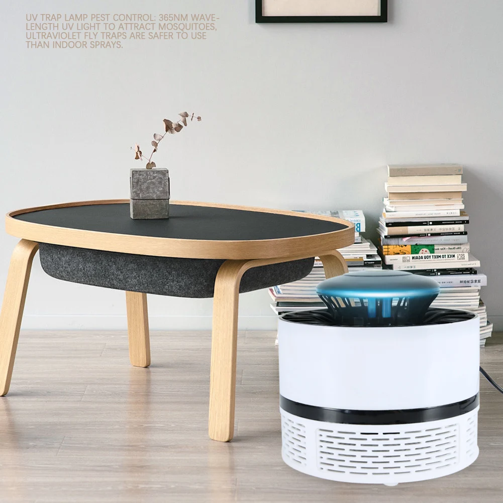 Mosquito Killer Lamp Electric Mosquito Insect Fly Killer LED Light USB Pest Trap Control Lamp White