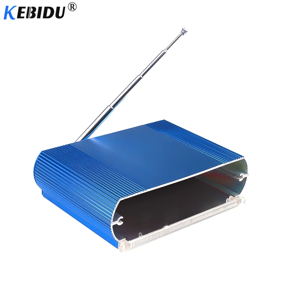KEBIDU DIY алюминиевый чехол беспроводной декодер плата модуль Bluetooth MP3 плеер 5 в 12 В USB