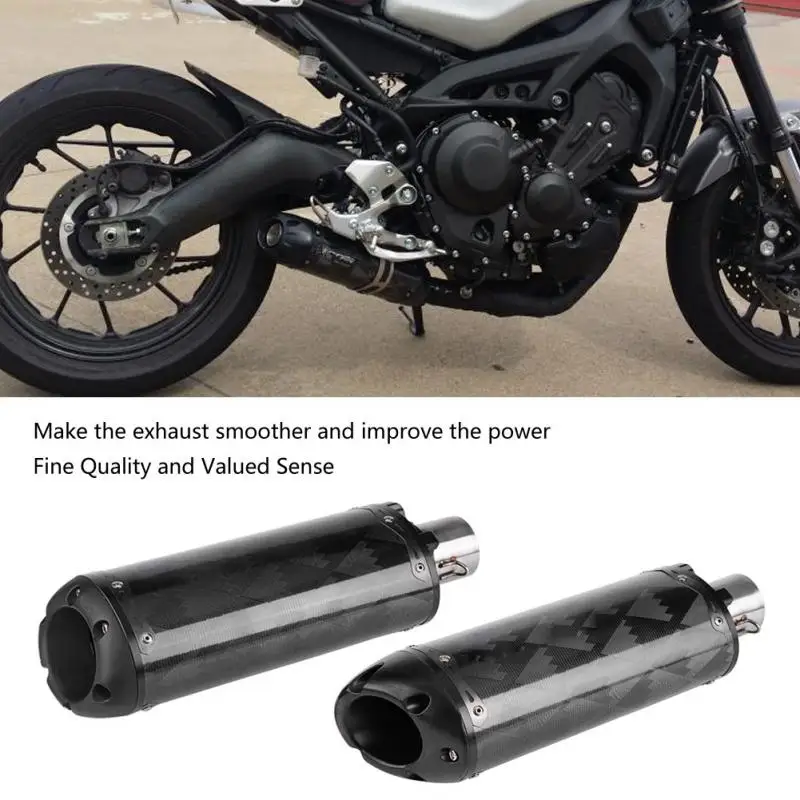 

Motorcycle Carbon Fiber Exhaust Muffler Tailpipe for USA Two Brothers HONDA YAMAHA SUZUKI BMW KTM DUKE motor Accessories hot