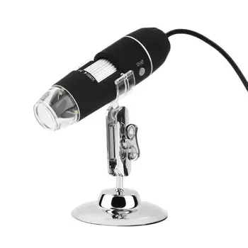 

1000X Wifi Digital Microscope Magnifier USB Inspection Camera 8 LED with Stand for Android IOS