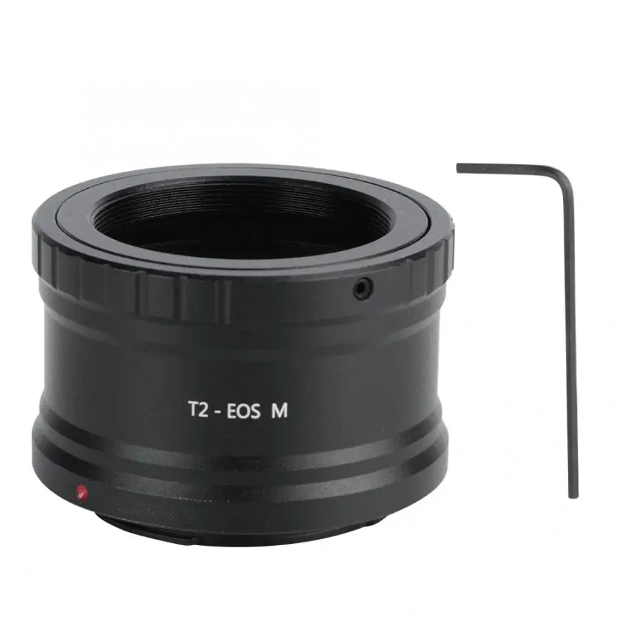 Объектив телескопа T2 для Canon беззеркальное Кольцо адаптера камеры M42 * 0 75 EOS M