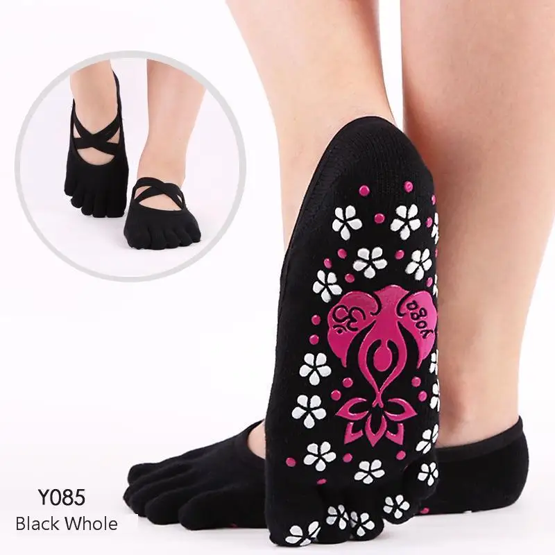 

Professional Brand High Quality Yoga Socks Anti-slip Quick-Dry Damping Bandage Pilates Ballet Socks Good Grip Women Cotton Socks