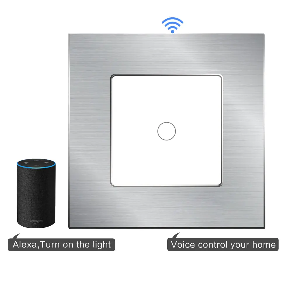Сенсорный переключатель Bingoelec с Wi Fi 1 клавиша канал беспроводное управление