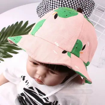 

Baby Wide Brim Sun Hat Cotton Kids Bucket Cap Summer Beach Girls Travel Outdoor