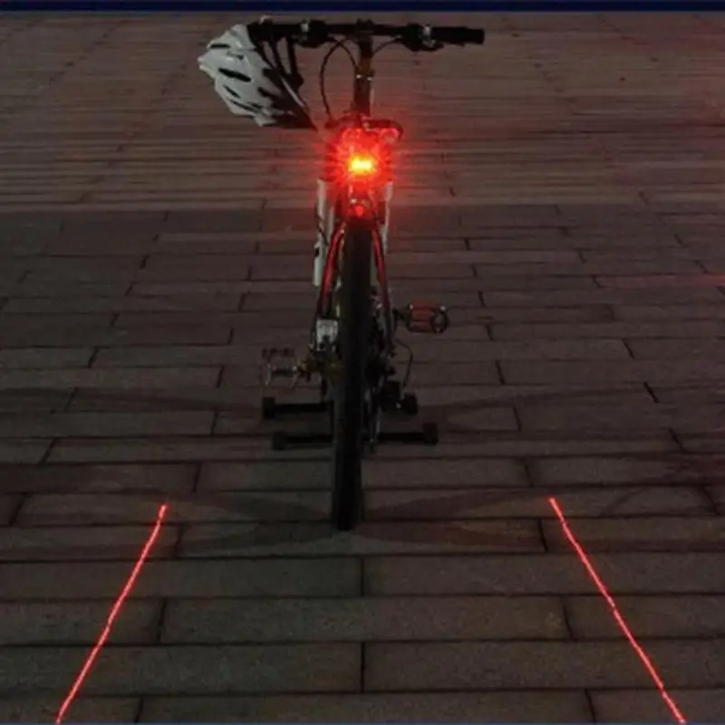 7 режимов велосипед хвост светильник безопасности Предупреждение 5 светодиодный 2 Лазерная ночь горный велосипед Водонепроницаемый велосипед задний светильник светодиодный велосипедный светильник