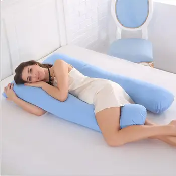 

Sleeping Support Pillow For Pregnant Women Body 100% Cotton Pillowcase U Shape Pillows Pregnancy Side Sleepers Bedding 10