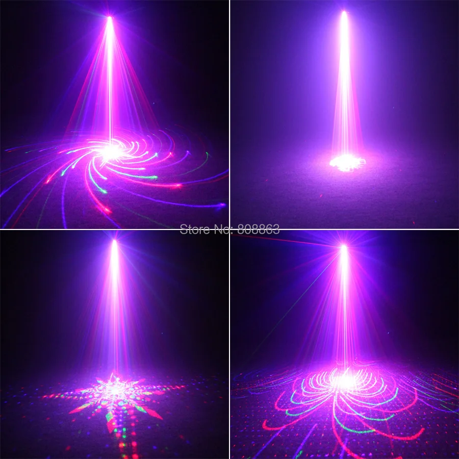 ESHINY открытый WF RGB лазер 32 Большой шаблон проектор кофейный праздник вечевечерние