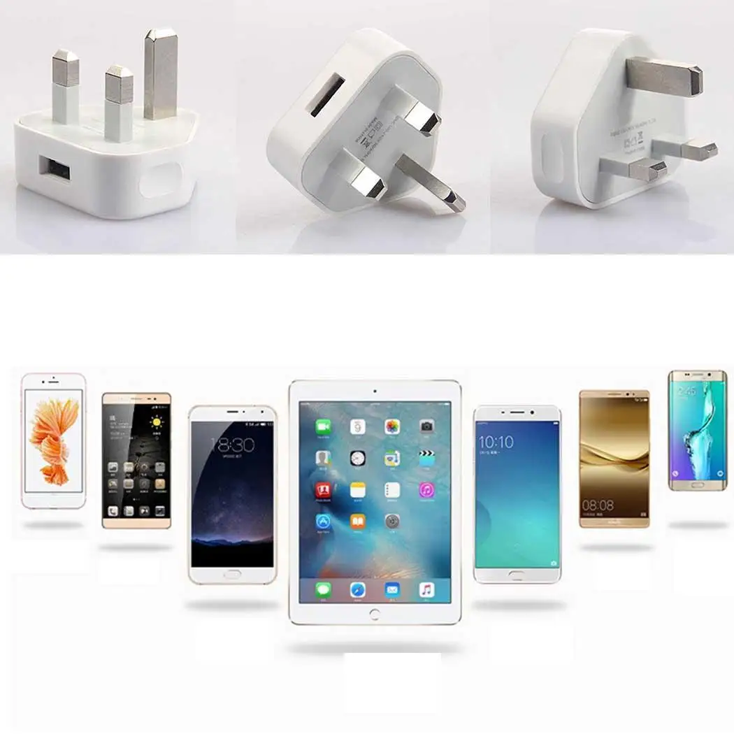 Двойной USB порт путешествия быстрое настенное зарядное устройство