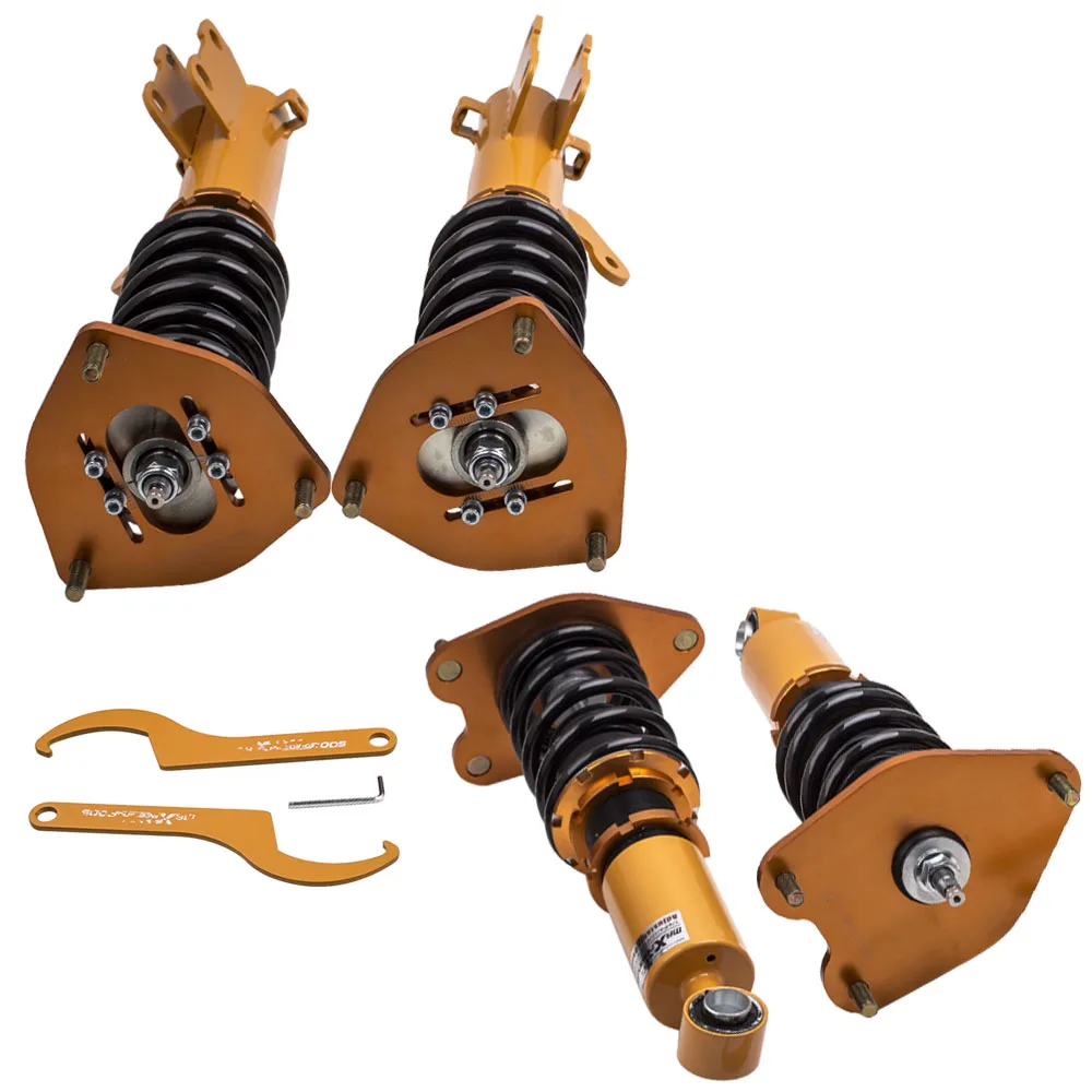 

Suspension Coilover Kits for Mitsubishi Eclipse 4G 2006-2012 GS GT SE FE Adj. Damper Shock
