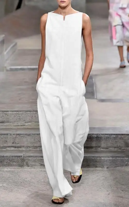 

jumpsuit summer bodysuit Women Pocket Off Shoulder V Neck Sleeveless Rompers Jumpsuit Playsuit womens rompers