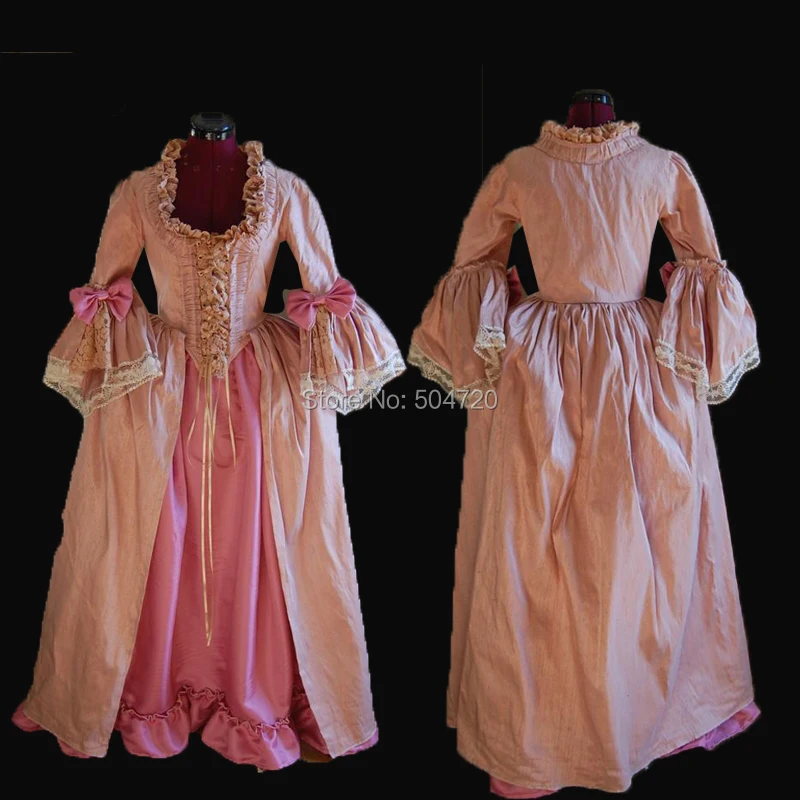 

Tailored!Blue Vintage costumes 18th Duchess Retro medieval Renaissance Reenactment Theatre Civil war Victorian dress HL-391