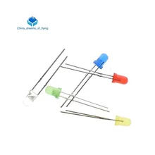 TZT 10 шт. красный белый зеленый желтый синий светодиодный светильник 3 мм красный светодиод