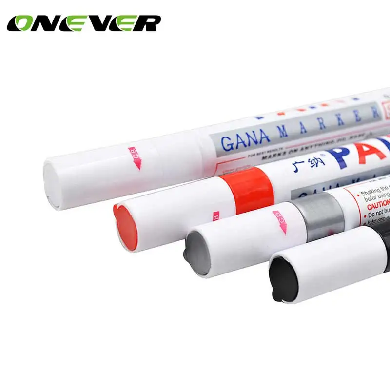 

New Waterproof Car Paint Pen 4 Colors Scratch Repair Pen Remover Painting Paint Marker Pen Car Tyre Tire Tread Rubber