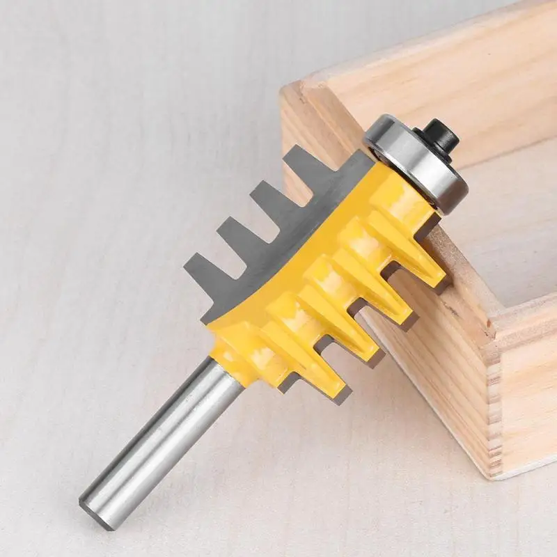  8mm Shank T Type Router Bit Wood Working Tenon Milling Cutter Tool Drilling T Groove Milling Cutter