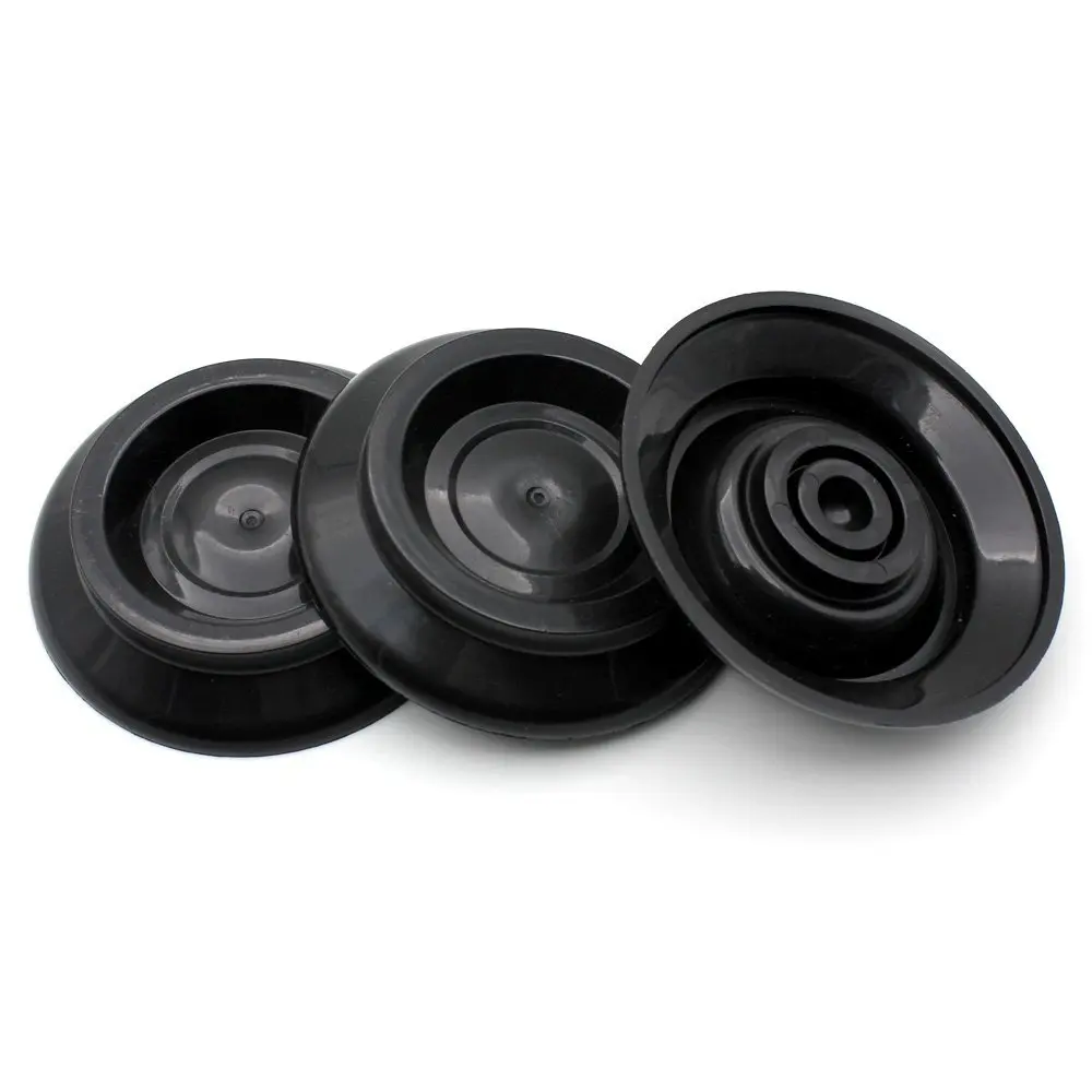 

Promotion! 3 Piano Caster Cups Gripper Set with Sturdy 250kg Load Bearing ABS for Grand Piano black