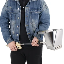 Профессиональный настенный раствор опрыскиватель машина штукатурная лопатка бункер ковш цемент спрей машина Воздушный Распылитель для штукатурки