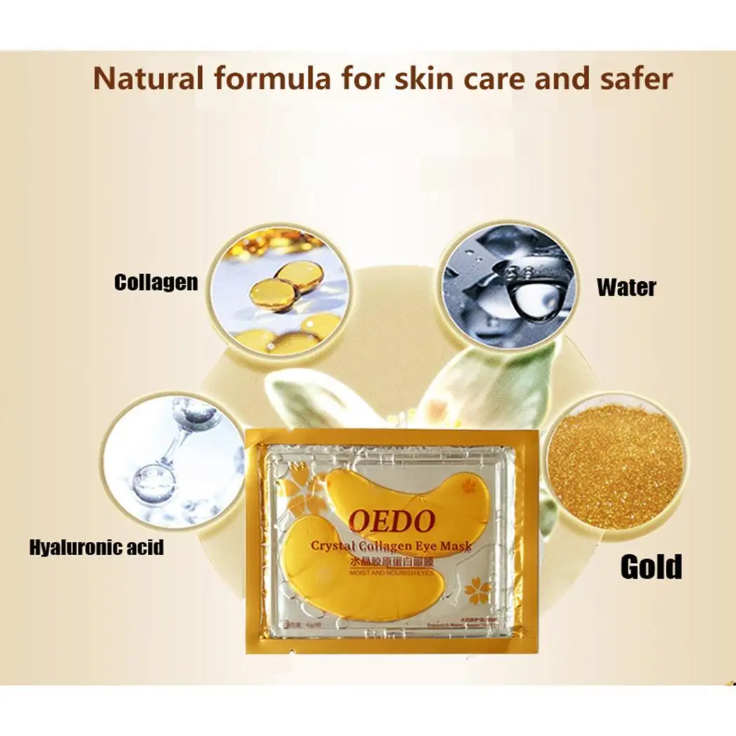 Jual Kulit Perawatan Pelembab Anti Aging Anti Bengkak Crystal Kolagen Pasta China Witch Hazel Mata 6 G pair Masker Umum