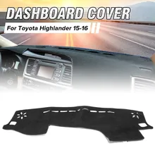 Приборной панели автомобиля крышка Зонт коврик для панели Авто тире коврик для Toyota Highlander