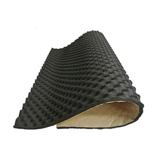 Звук амортизирующий коврик автомобиля звукоизолирующий шум изоляции акустической увлажнения пены сабвуфер Pad 20 мм 500x1000 Авто интимные аксессуары