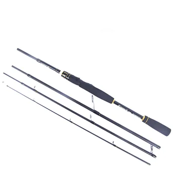 

OLOEY 2.1m 2.4m 100% Carbon Fiber Rod Spinning Fishing Rods Casting Travel Rod 4 Sections Fast Action Fishing Lure Rod