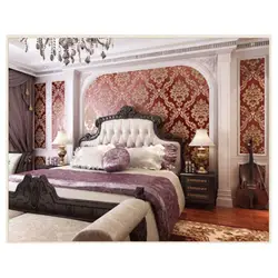 Распродажа изысканных обоев с блестящим металлическим декором Monaco Gold Damask