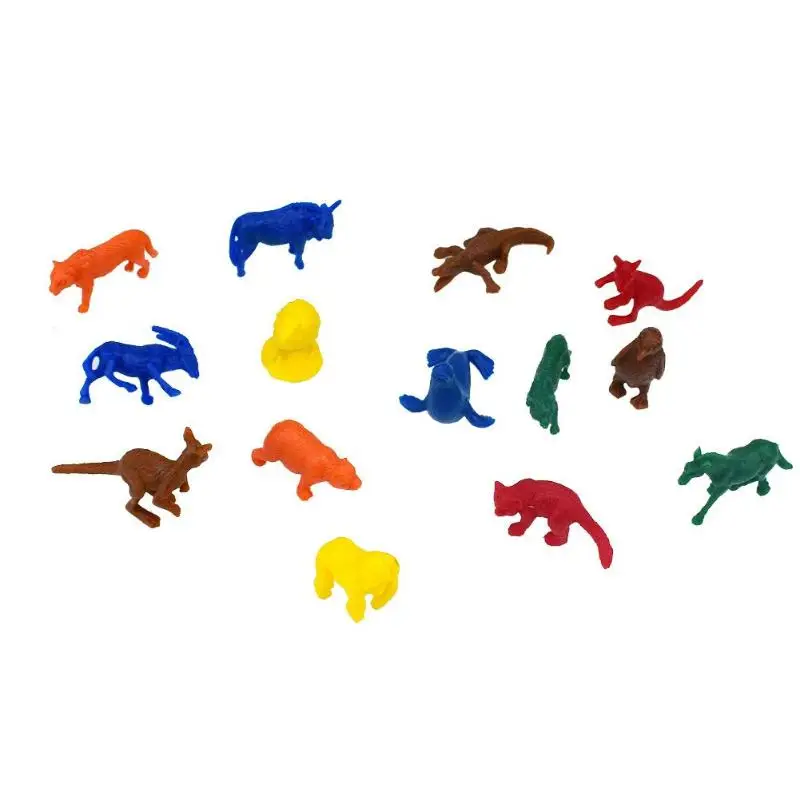 

Model Building Kits TPR Simulation Mini Lovely shape Wild Animal Model Toys Artificial Figures Gift Kids Funny Toys