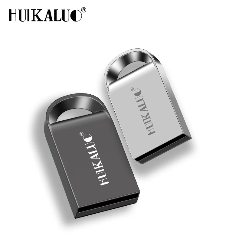 Huikaluo супер мини-Прыжок Металл USB Flash Drive 4 GB 8 GB 16 ГБ, 32 ГБ, 64 ГБ реальная емкость Флеш накопитель memory Stick крошечные флэш-диск