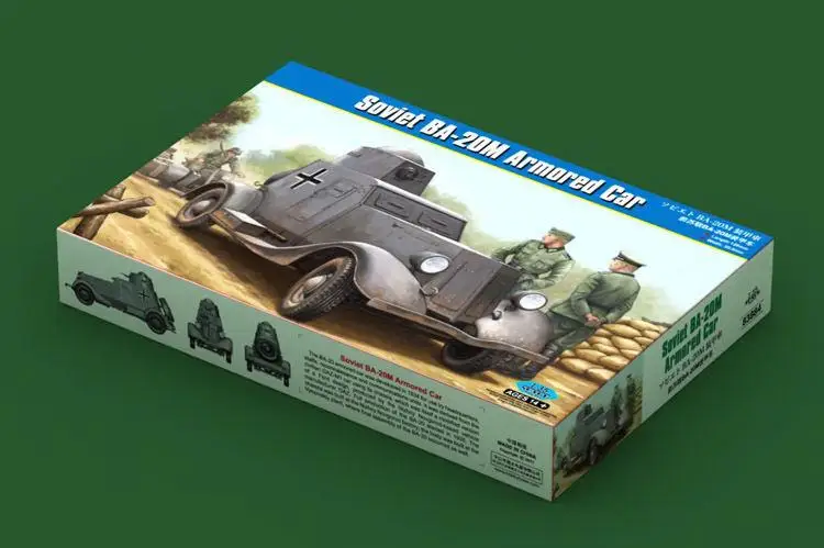 Hobbyboss 1/35 83884 BA-20M Armored Car Model Kit | Игрушки и хобби