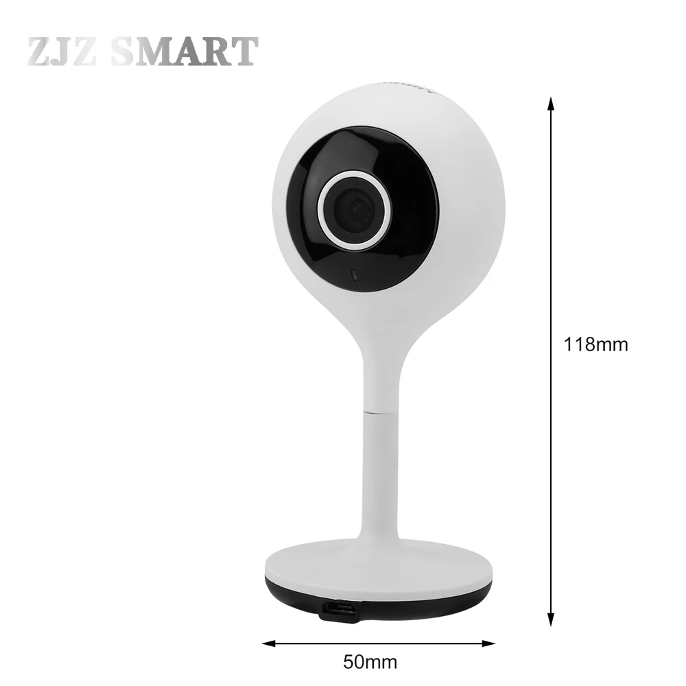  Alexa Controllo Vocale Del Telefono Astuto di WiFi Interna App Wireless IP Monitor HD Cloud Storage