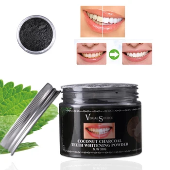 

30g Natural Activated Coconut Tooth Powder Daily Use Teeth Whitening Scaling Powder Oral Hygiene Cleaning Teeth health Care